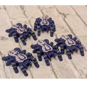 Hard Plastic Spider Toys- Yowie Peacock Tarantula